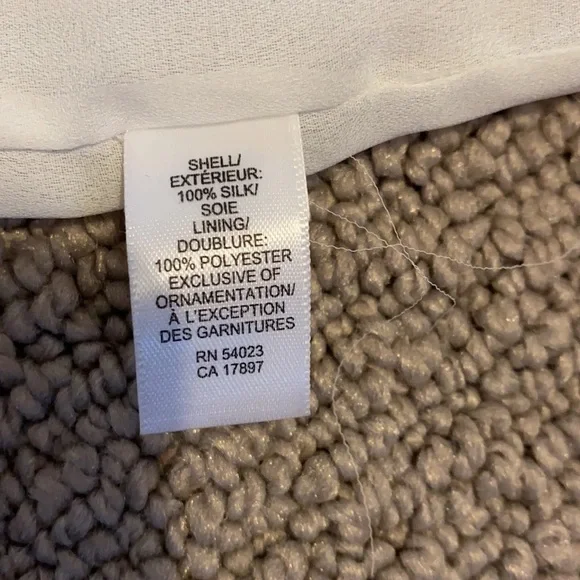 BANANA REPUBLIC Vintage white beaded  skirt - Picture 10 of 10